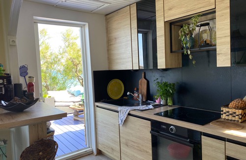 Beziers Ski Chalet | Exceptional, set on the beach with direct access, atypical chalet with all comforts,