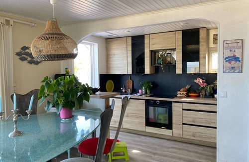 Beziers Ski Chalet | Exceptional, set on the beach with direct access, atypical chalet with all comforts,