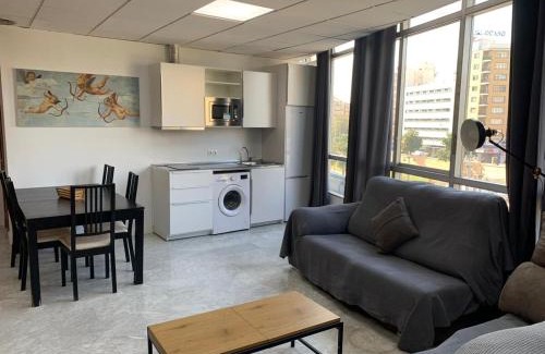 Ensanche Centro Apartment | Executive Soho Office Loft - Malaga Center