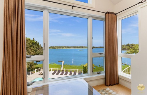 Orleans House | Executive Waterfront Luxury Estate 6000 Sqft; Heated Pool; Elevator