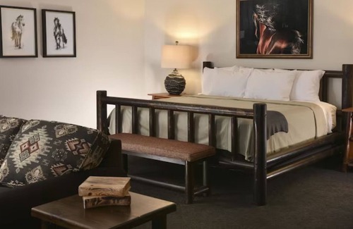 Broken Arrow Hotel | Expanded King Bunk Bed, Stoney Creek Broken Arrow, Living Area, Sofa