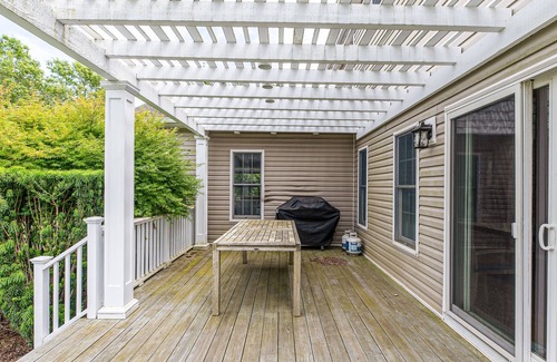 Town of Southold Town House | Exquisite dog-friendly home with large yard, furnished porch, & firepit