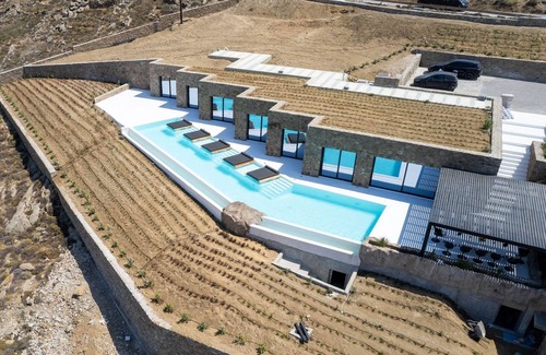 Ftelia Villa | Extraordinary Mykonos Villa | Villa Shifu | 6 Bedrooms | Unique Aegean Sea.