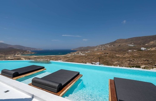 Ftelia Villa | Extraordinary Mykonos Villa | Villa Shifu | 6 Bedrooms | Unique Aegean Sea.