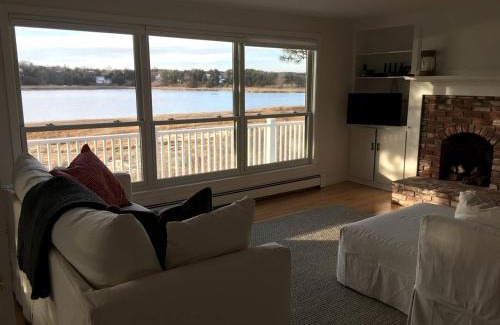 East Orleans House | Fabulous Waterfront Cottage Rental with Fire Pit near Orleans, Massachusetts