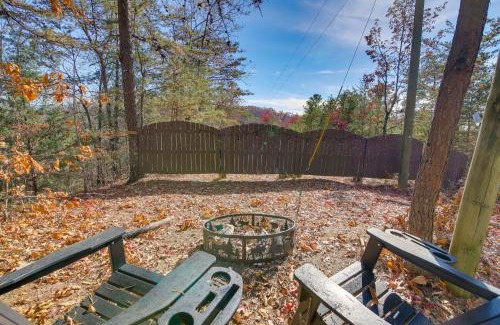 Cosby House | Faith Cabin in Cosby Fire Pit and Covered Deck
