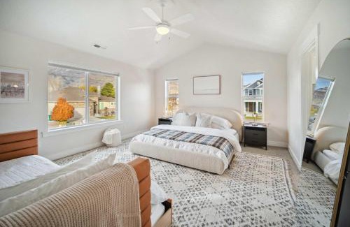 Orem House | Fall Family Retreat with Custom Sauna Theatre Lux MTN Spa Pool and Poker tables Stocked Kitchen and MORE