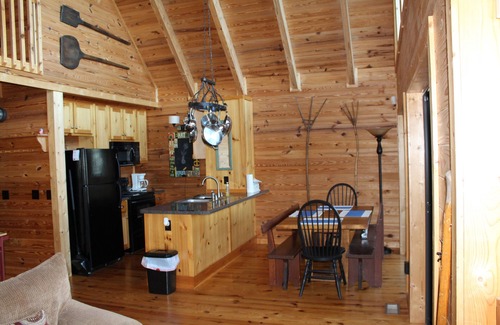 Seneca Cabin | Fall fun at the cabin! Convenient to Lake Keowee and Clemson