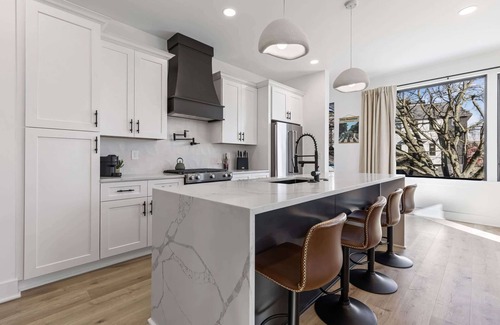 Hurwood Heights House | Fall hot tubs, rooftop decks, game rooms near Broadway and Geodis Park