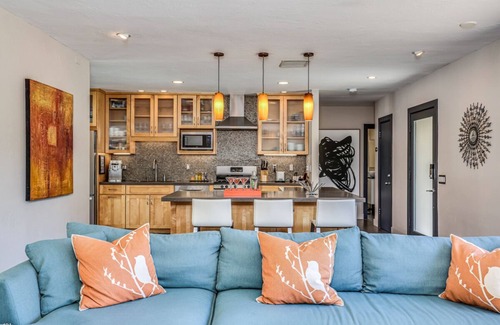 Warm Sands House | Fall Stays Available! Stunning Retreat in Warm Sands! Walk to Downtown!