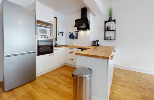 Boulogne-Centre Apartment | Family apartment 5min walk from Nausicaa, beach and town center