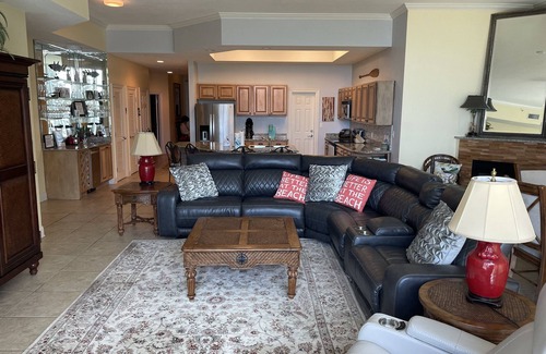 Orange Beach Condo | Family condo with gorgeous bay view, huge pool and grounds