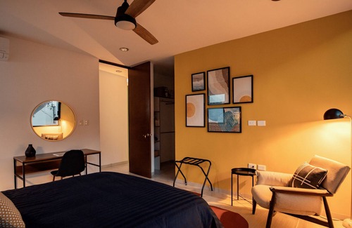 Merida Municipality House | Family-friendly: 2BR, pool, parking, AC, fast wifi