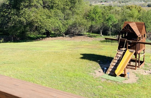 Valley Springs House | Family Friendly Country Home Covered Deck w/Views Games/Toys for All!