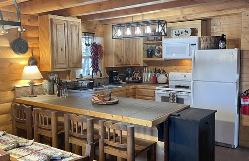 Angel Fire Cabin | Family Getaway: Mountain Retreat with Games, Grill, Large Deck, & Wildlife