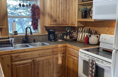 Angel Fire Cabin | Family Getaway: Mountain Retreat with Games, Grill, Large Deck, & Wildlife