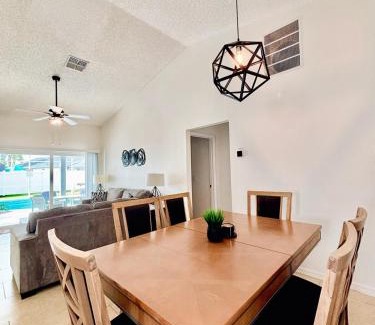 Clear Creek House | Family Home, Near Disney-Private pool, Spacious 3BR Retreat