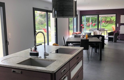 Guidel-Plages House | Family home near the beach