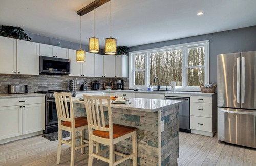 Long Pond House | Family Home w/Hot Tub - 1 Mile to Lake, 10 miles to Ski