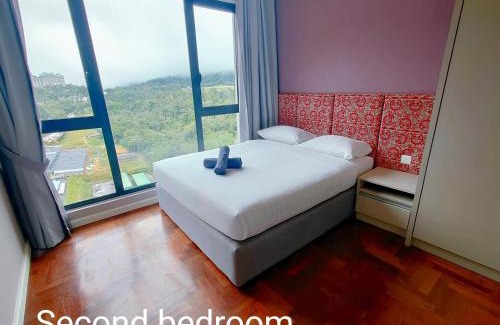 Genting Highlands Apartment | Family HomeStay 3bedrooms Vista Residence Facing Genting Free WiFi TV Box