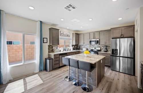 Desert Hot Springs House | Family Paradise SaltWaterPool Spa EV Charger Game Room Fire pit Poker Table