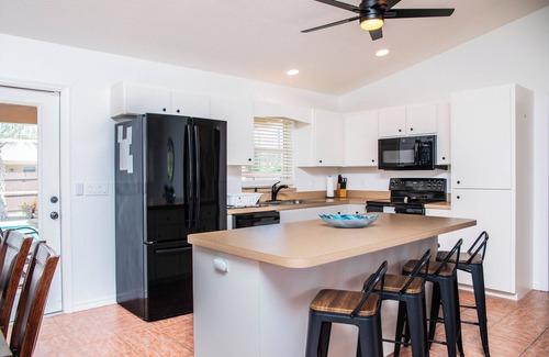 North Port House | Family Retreat with Heated Pool & Fenced Yard