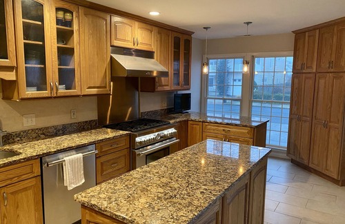 Brigantine House | Family-sized townhome, less than 1 block from the beach!