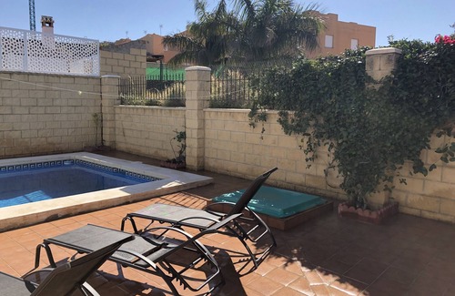 Torre del Mar Villa | Family Villa & Private Pool Sleeps 6/8. 15 mins walk to town and beach