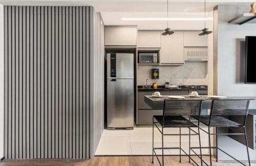 Brooklin Novo Apartment | Fantástico Apto Luxo 50m2 com Vaga de Garagem no Brooklin