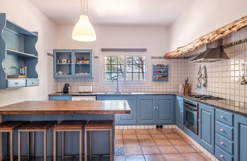Sant Josep de sa Talaia Villa | Fantastic Villa with Pool, Wi-Fi, Terrace, Garden and Sea View