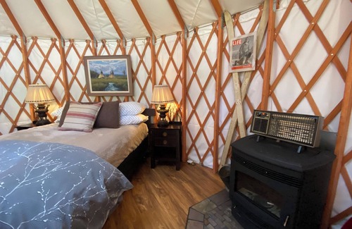 Rigby Resort | Fantastic and Fun “O Canada" Yurt, sleeps 4