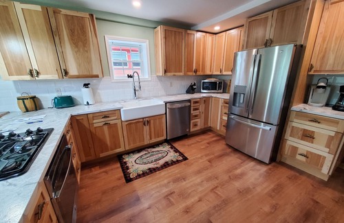 Lake Placid House | Fantastic Location. Walk anywhere. New total renovation. Huge Mt. view deck.