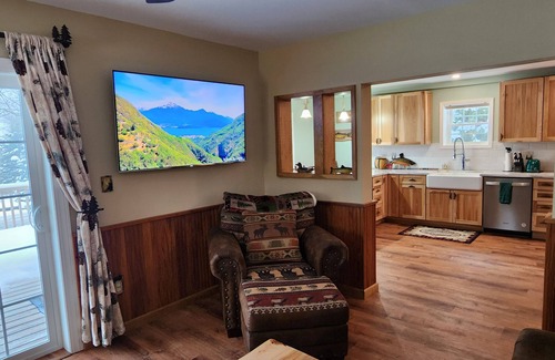 Lake Placid House | Fantastic Location. Walk anywhere. New total renovation. Huge Mt. view deck.