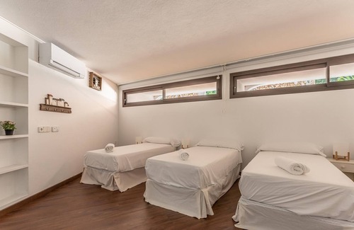 Ciudadela Villa | Fantastic “Villa es Pinar” with Air Conditioning, Pool, Jacuzzi, Terraces & WiFi; Parking Available
