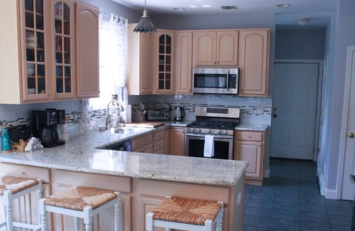Riverhead Villa | Farmhouse Retreat: Saltwater Pool, Access to Beach
