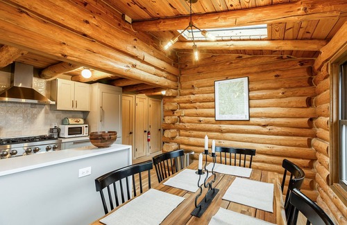 Phoenicia House | Fawn Hill Cabin: Cozy Log Cabin in Phoenicia w/Year-Round Swim Spa