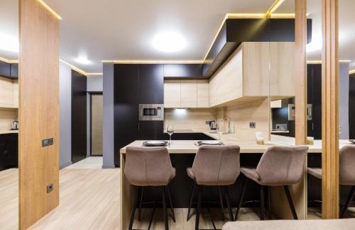 Shevchenkivs'kyi District Apartment | Fayna Town - Loft Black - Nyvky