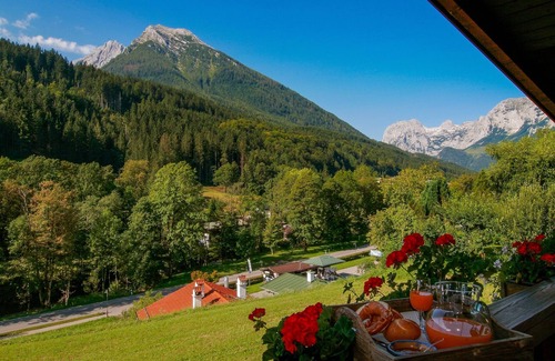 Ramsau Apartment | Ferienwohnung Hochwies, 1-2 Personen, 40 qm, Dusche/wc, Südbalkon, TV, 1 Schlafzimmer, Allergikerwohnung, Nichtraucher