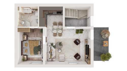 Putbus Apartment | Feriendomizil "Putbus" WE15