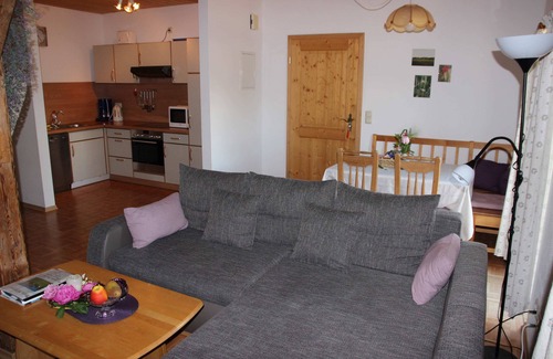 Eggstatt Apartment | Ferienwohnung 2, 70qm, 1 Schlafzimmer, Balkon