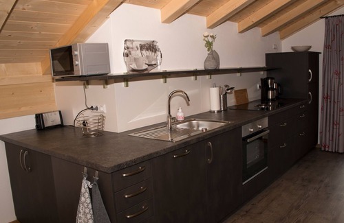 Inzell Apartment | Ferienwohnung 5 "Bäckeralm" für 4 Personen, 2 Schlafzimmer, Balkon, 95 m²