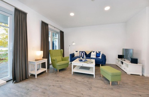 Ralswiek Apartment | Ferienwohnung Blaues Haus App 1 in Ralswiek