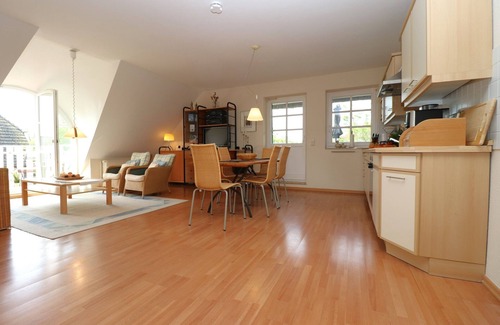 Born auf dem Darss House | Ferienwohnung in Born mit Blick auf den Bodden