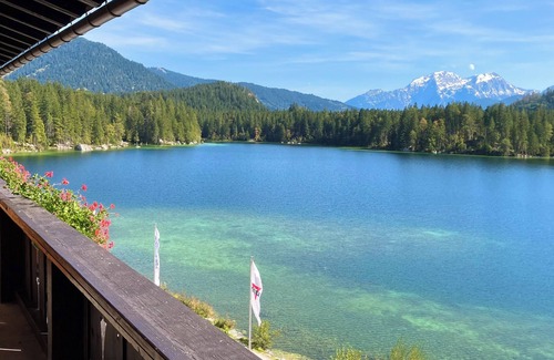 Ramsau bei Berchtesgaden Apartment | Ferienwohnung Hochkalter für 4-9 Personen mit Seeblick