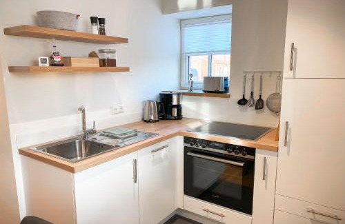 Ohne Apartment | Ferienwohnung in der alten Scheune Hofblick für 3 Personen