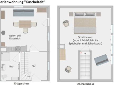 Hohen Pritz Apartment | Ferienwohnung Kuschelzeit mit Sauna
