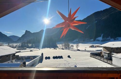Unterammergau Apartment | Ferienwohnung mit Bergblick