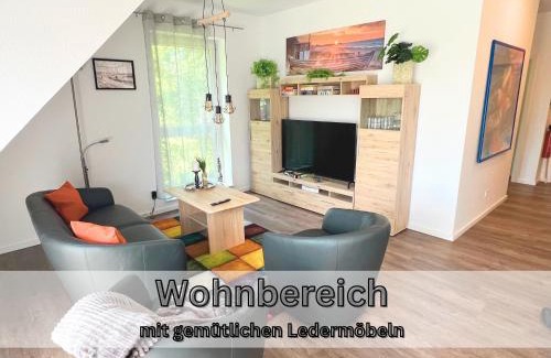 Papenburg Apartment | Ferienwohnung "Neptun" Papenburg Balkon Einbauküche Neubau 74 qm Free WiFi 2 Schlafzimmer bis 4 Personen