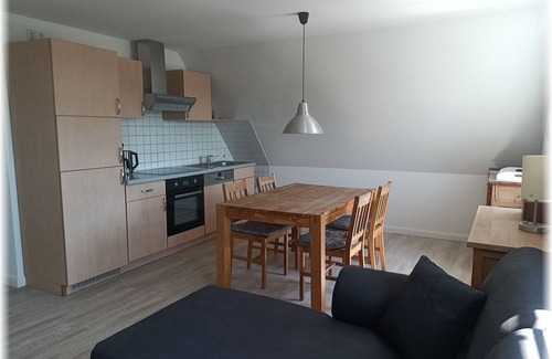 Großmorsum Apartment | Ferienwohnung OG - Haus Wattenblick