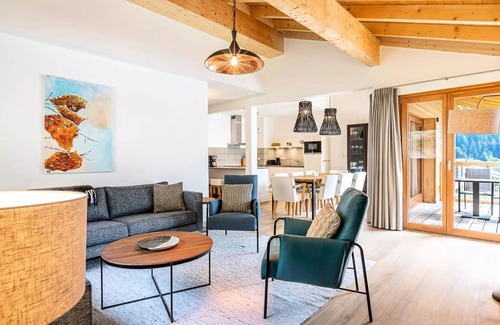 Abondance Apartment | Ferienwohnung Sauna 7 Personen
